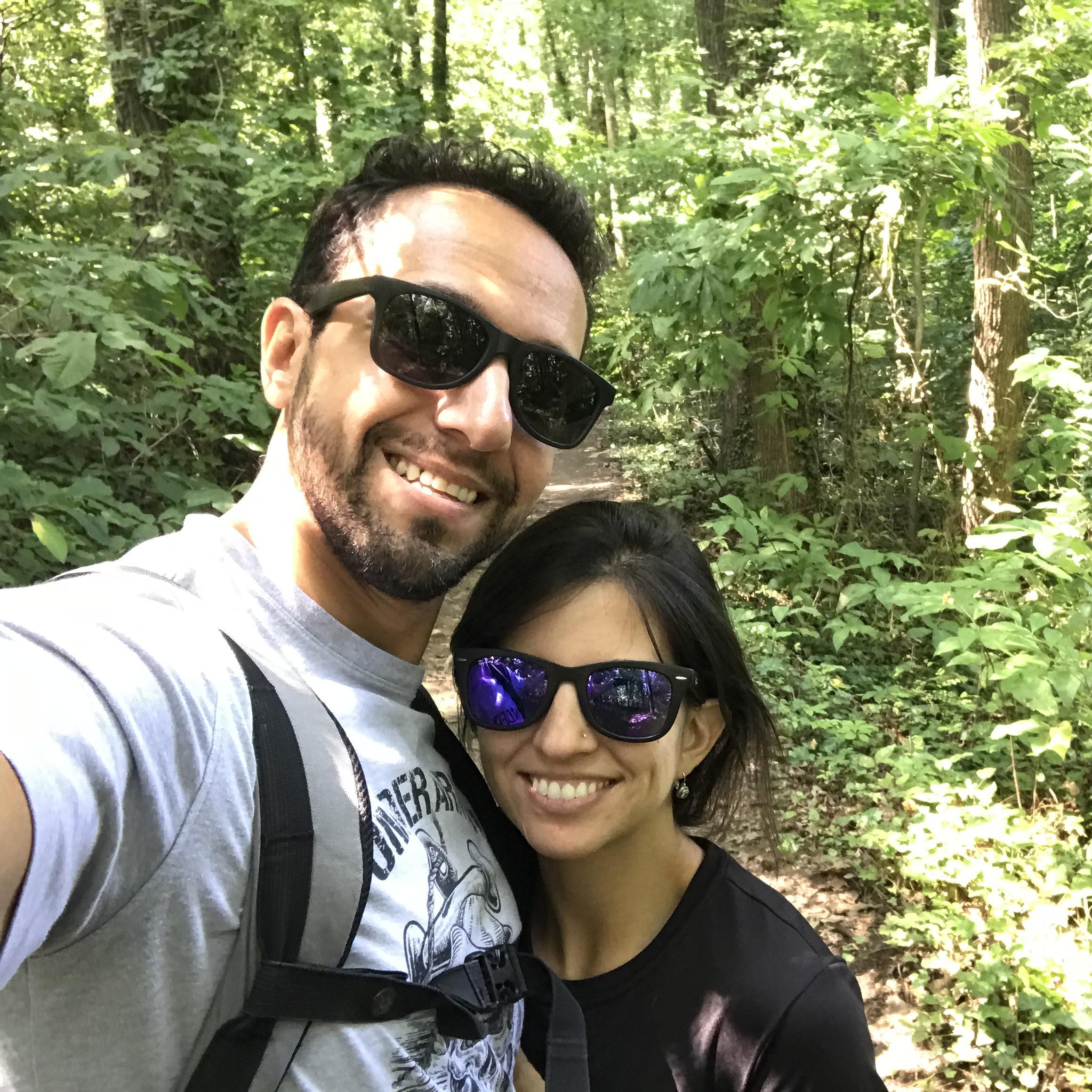 Hiking at the James, August 2017