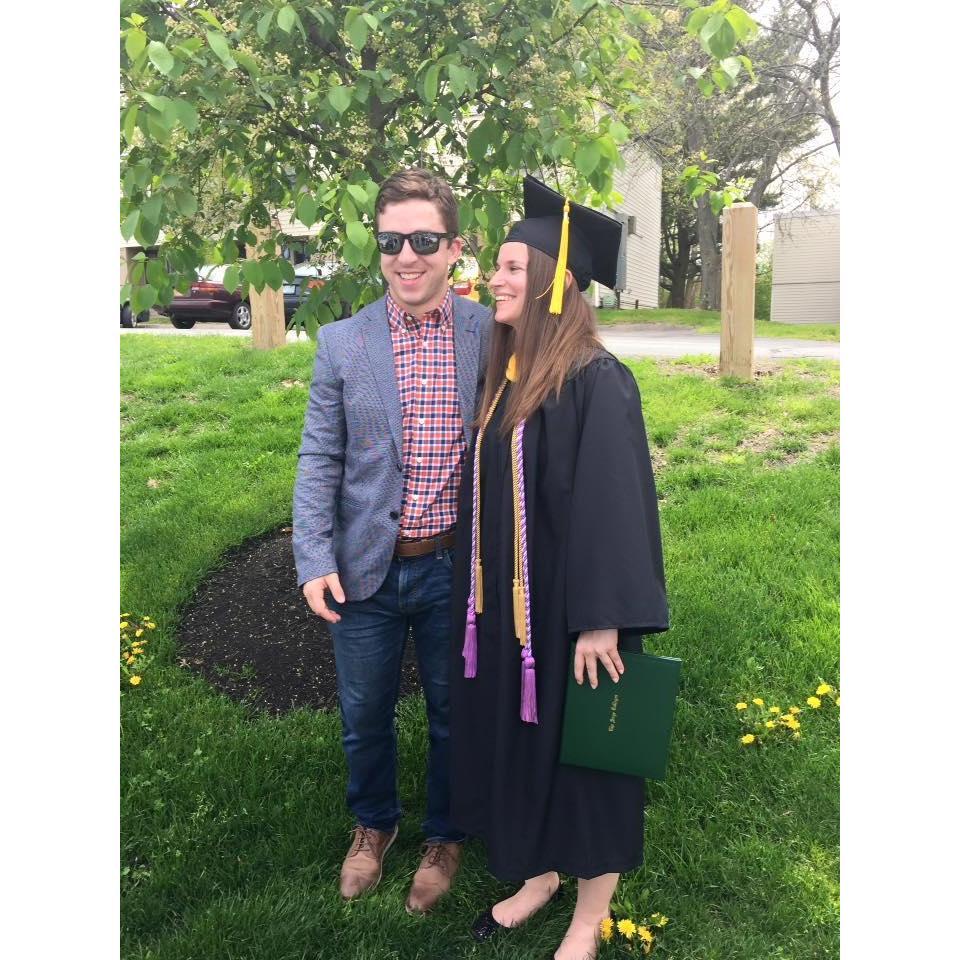 Finally done with nursing school!