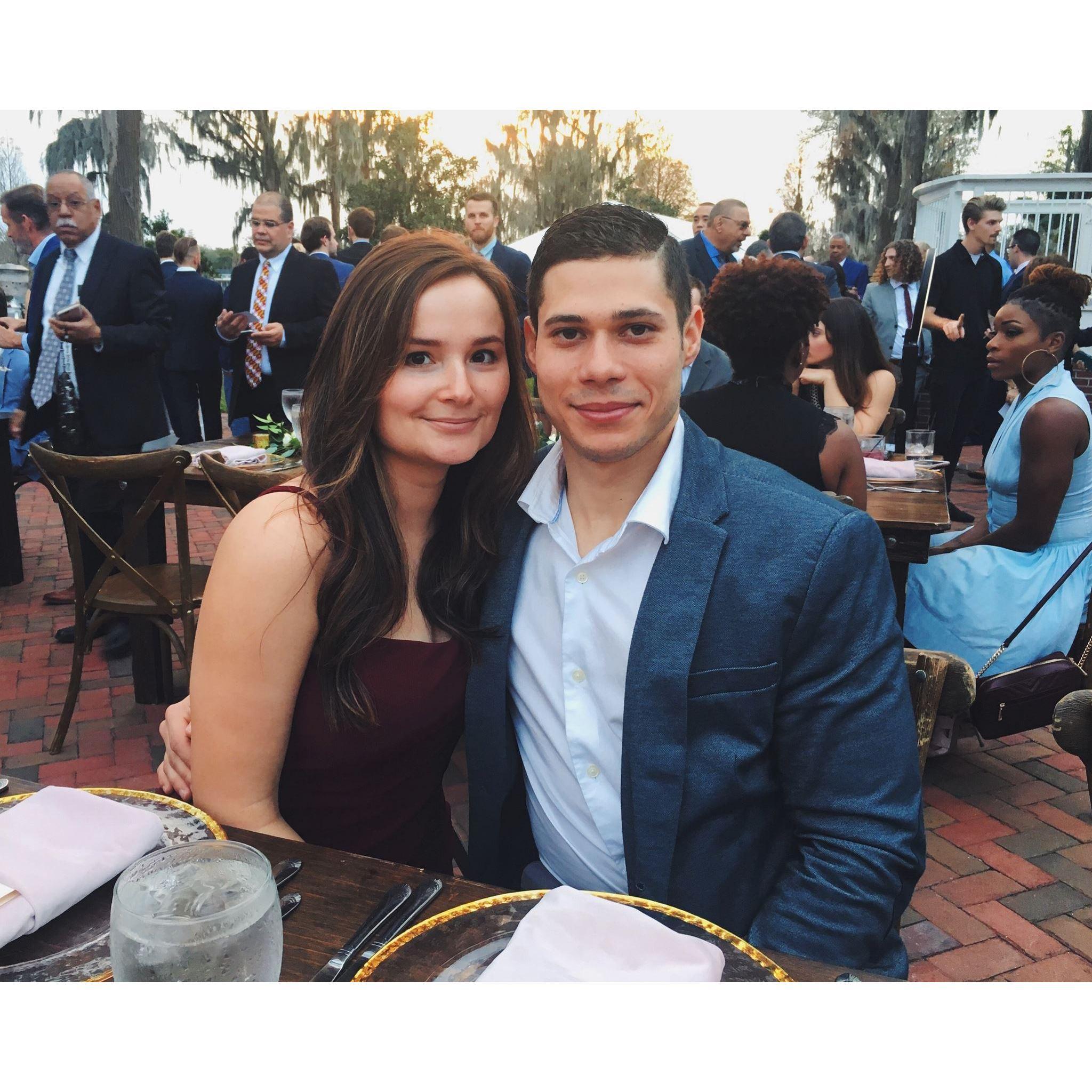 Liam and Sarah's wedding in Orlando.