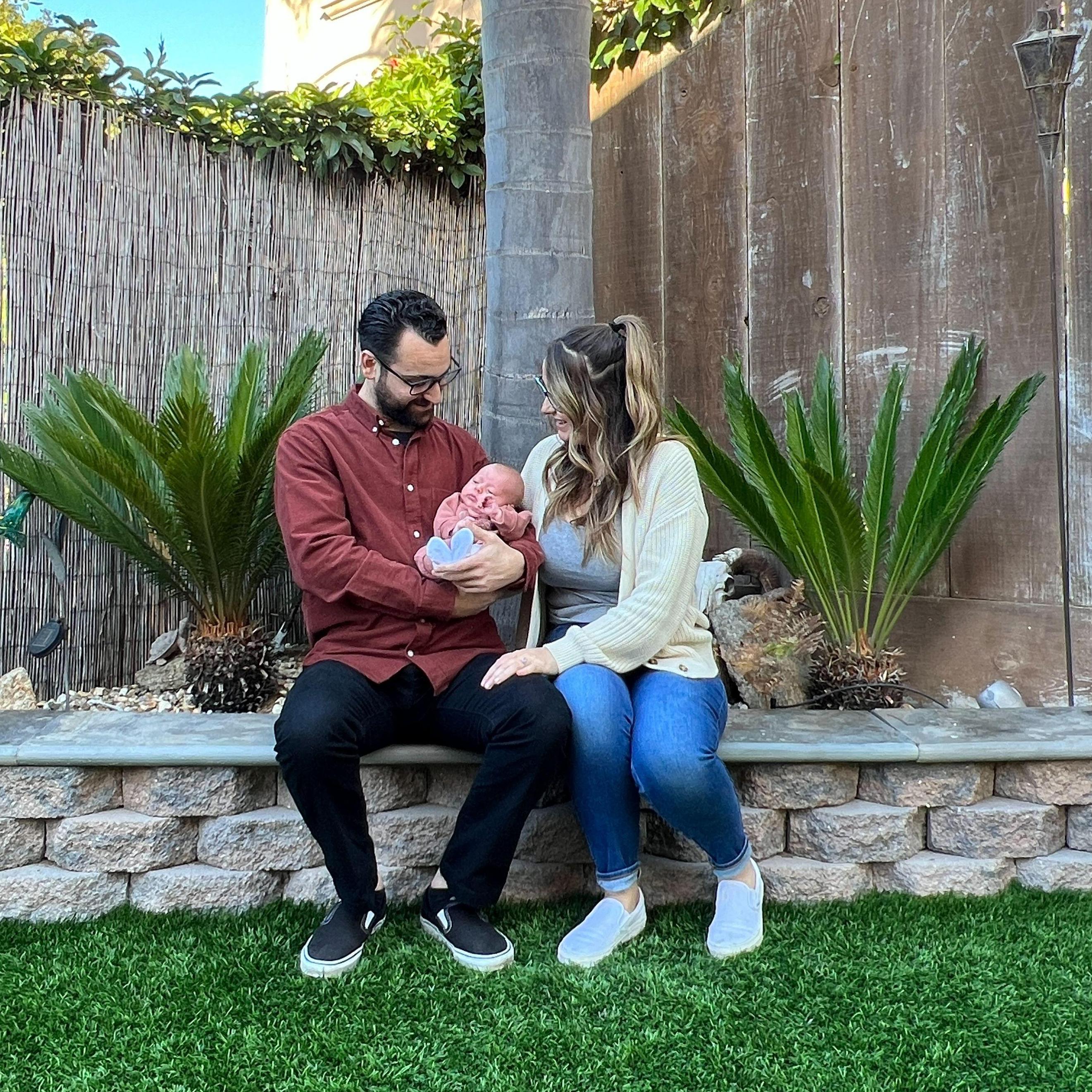 First Thanksgiving as a family of three!
