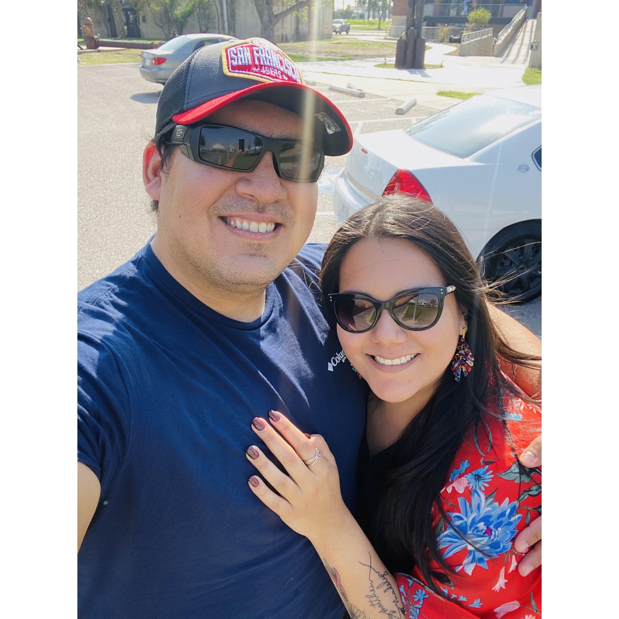Our very first picture together!