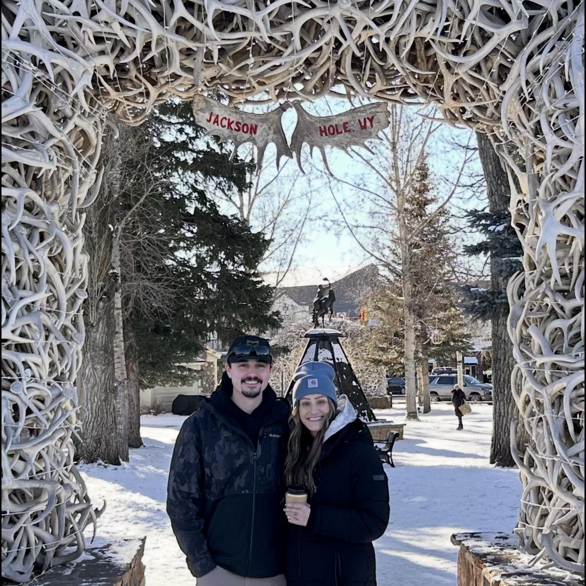 Our first Jackson Hole trip together!