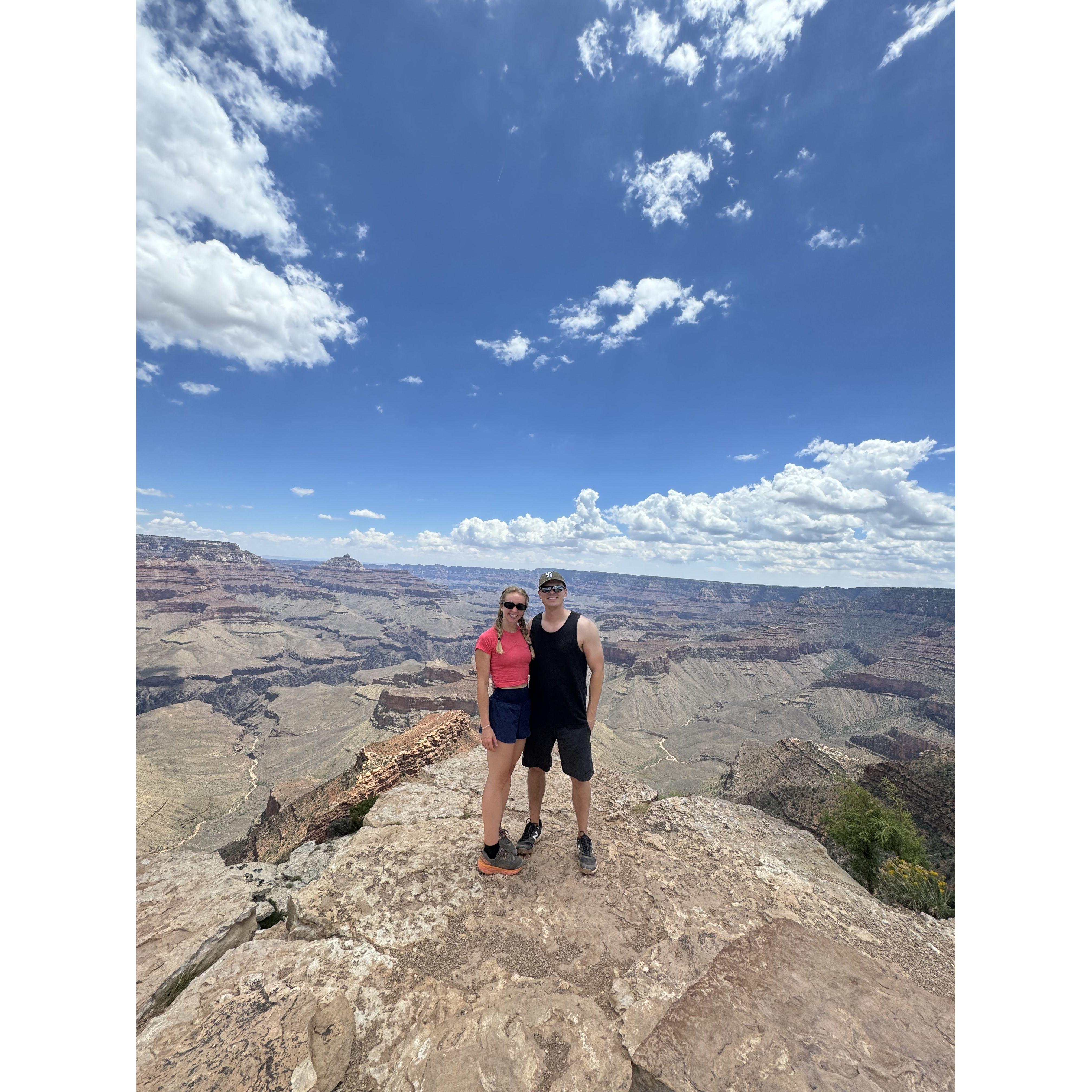 July 2024 - Hiking through the Grand Canyon!