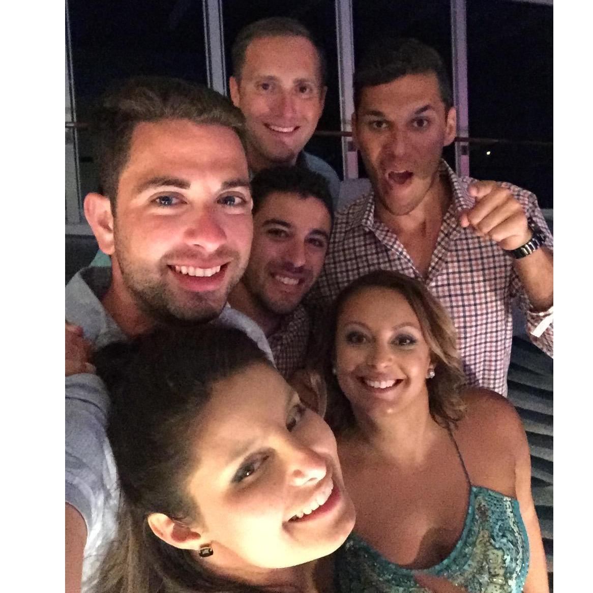 First crew photo on the cruise!