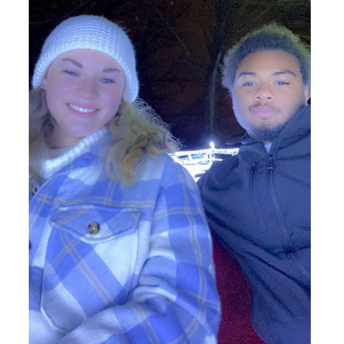 The first date at Zoo lights - December 18, 2021