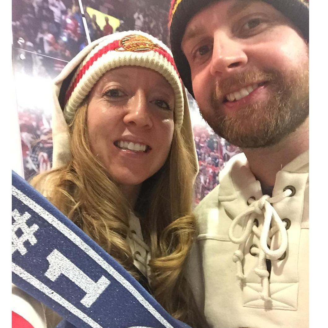 Steven's long time love of hockey brought us to a Canucks game in 2016