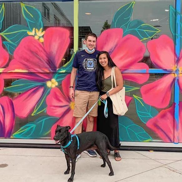 2020- And after years of long distance, we both moved to Denver and adopted our pup Marlow!