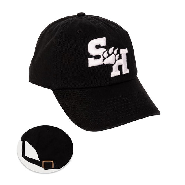 Desert Cactus Sam Houston State University Baseball Hat SHSU Bearkats Brimmed Embroidered Cap Adjustable Cloth Strap Adult