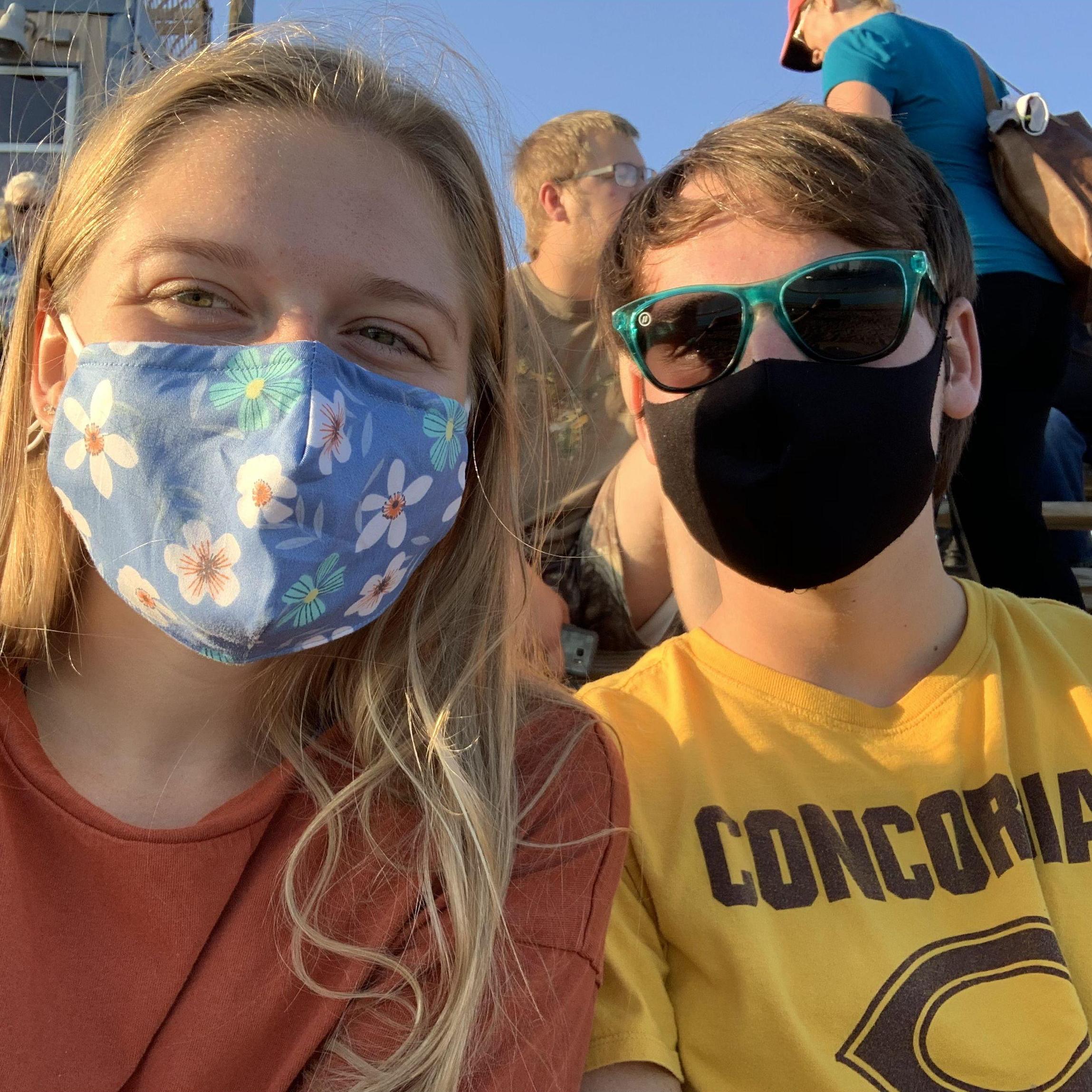 Couple enjoying time together even during Covid - 19, Summer 2020.