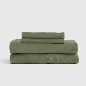 (Olive) Organic Bamboo Viscose Sheet Set - King