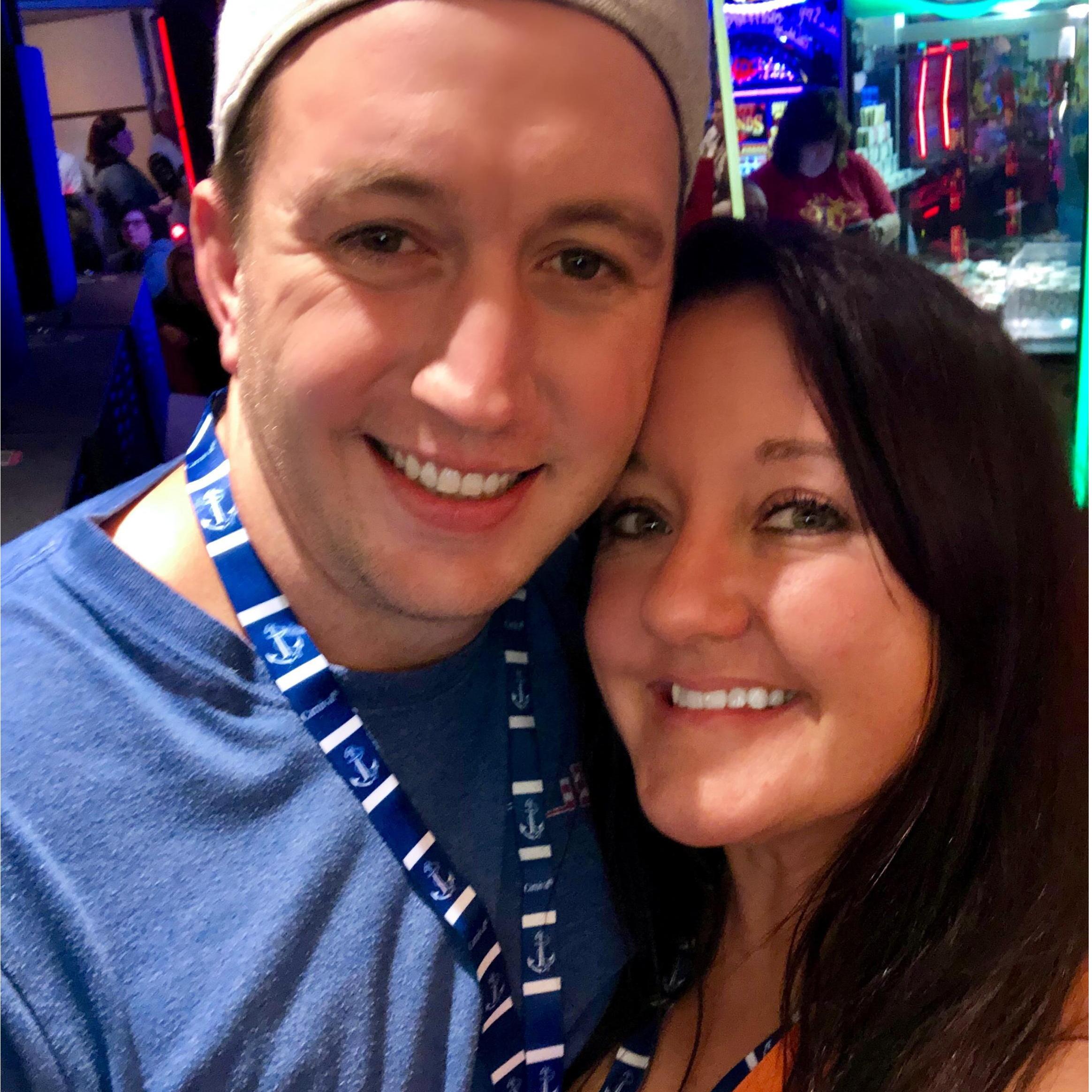 The day before we first got engaged!
