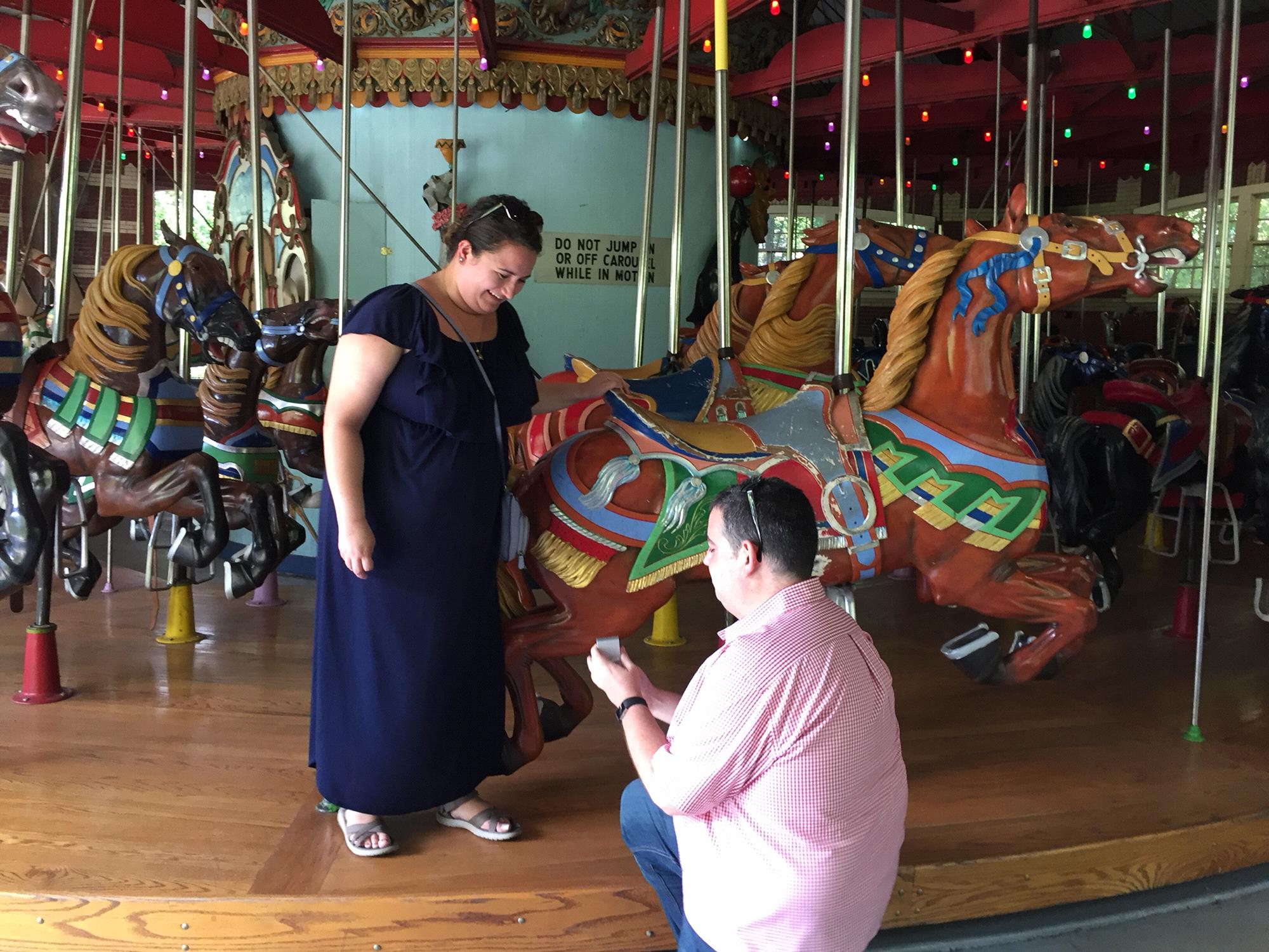 Jon even got down on one knee!