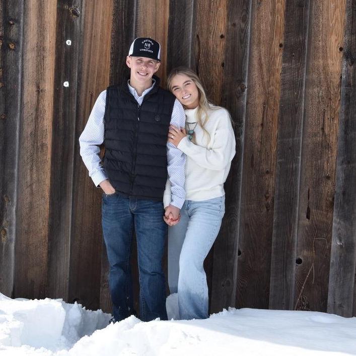 A picture of us the day we got engaged. December 2024