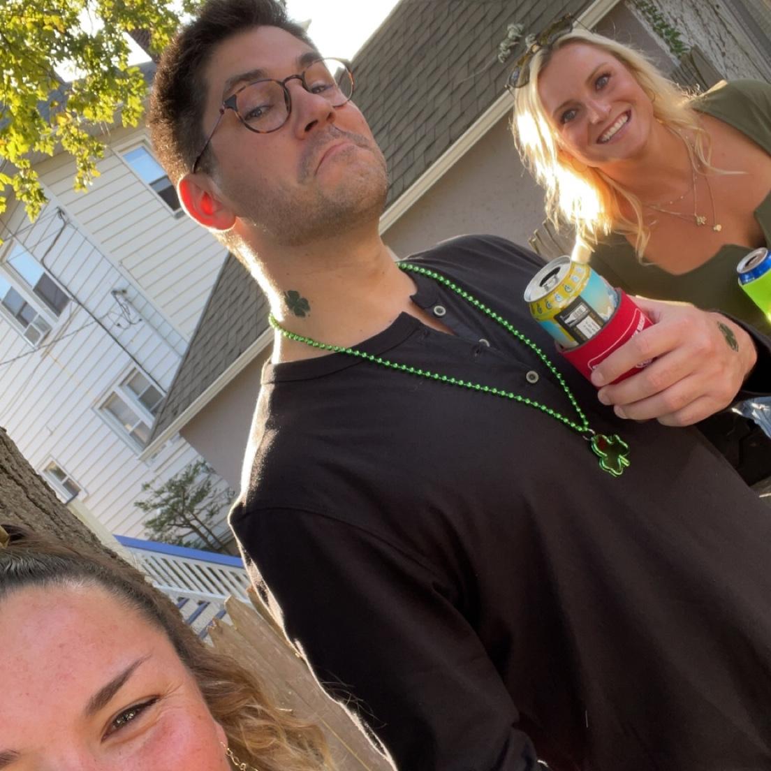 The day we met. Irish day 2021, thanks Brianna