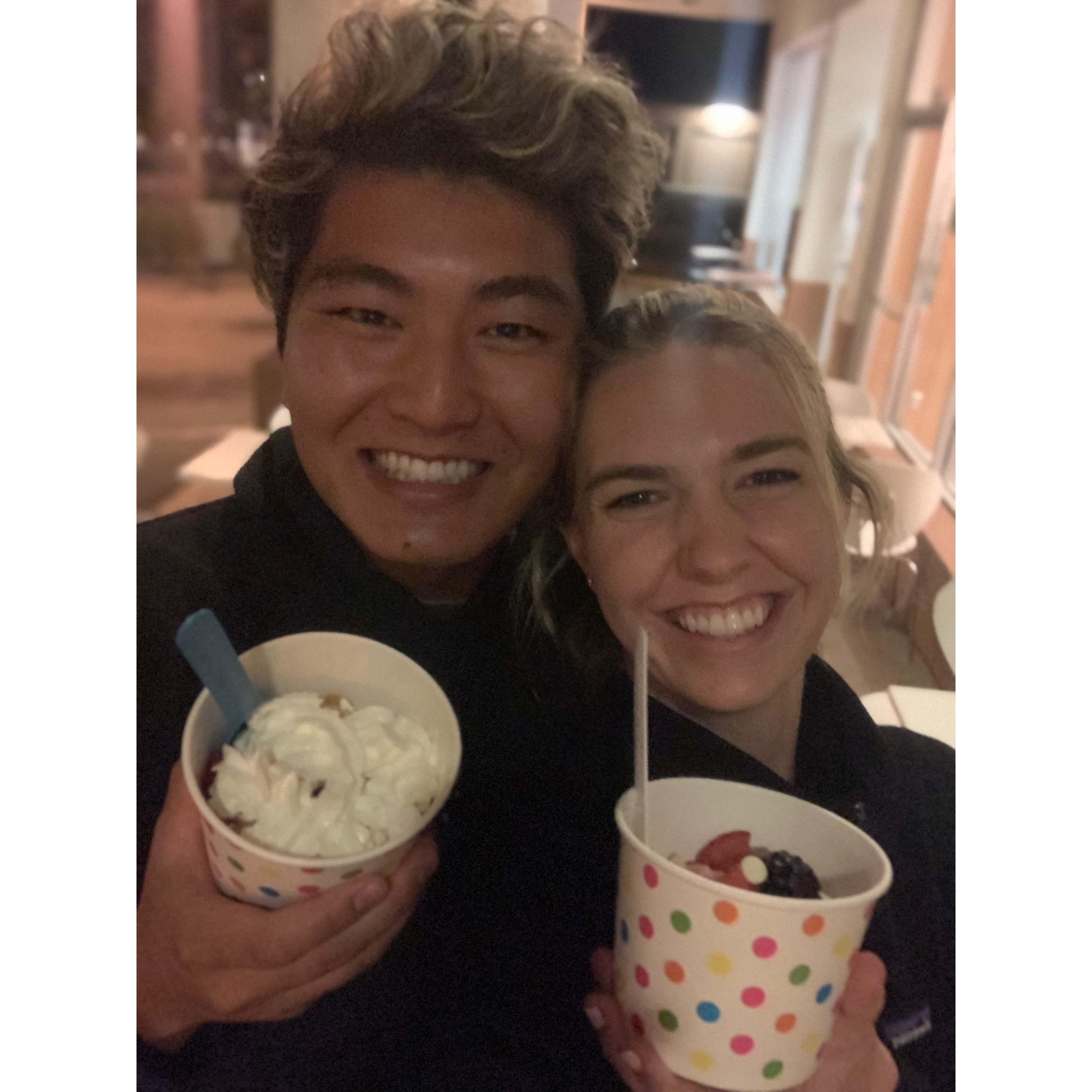 Our favorite FroYo place