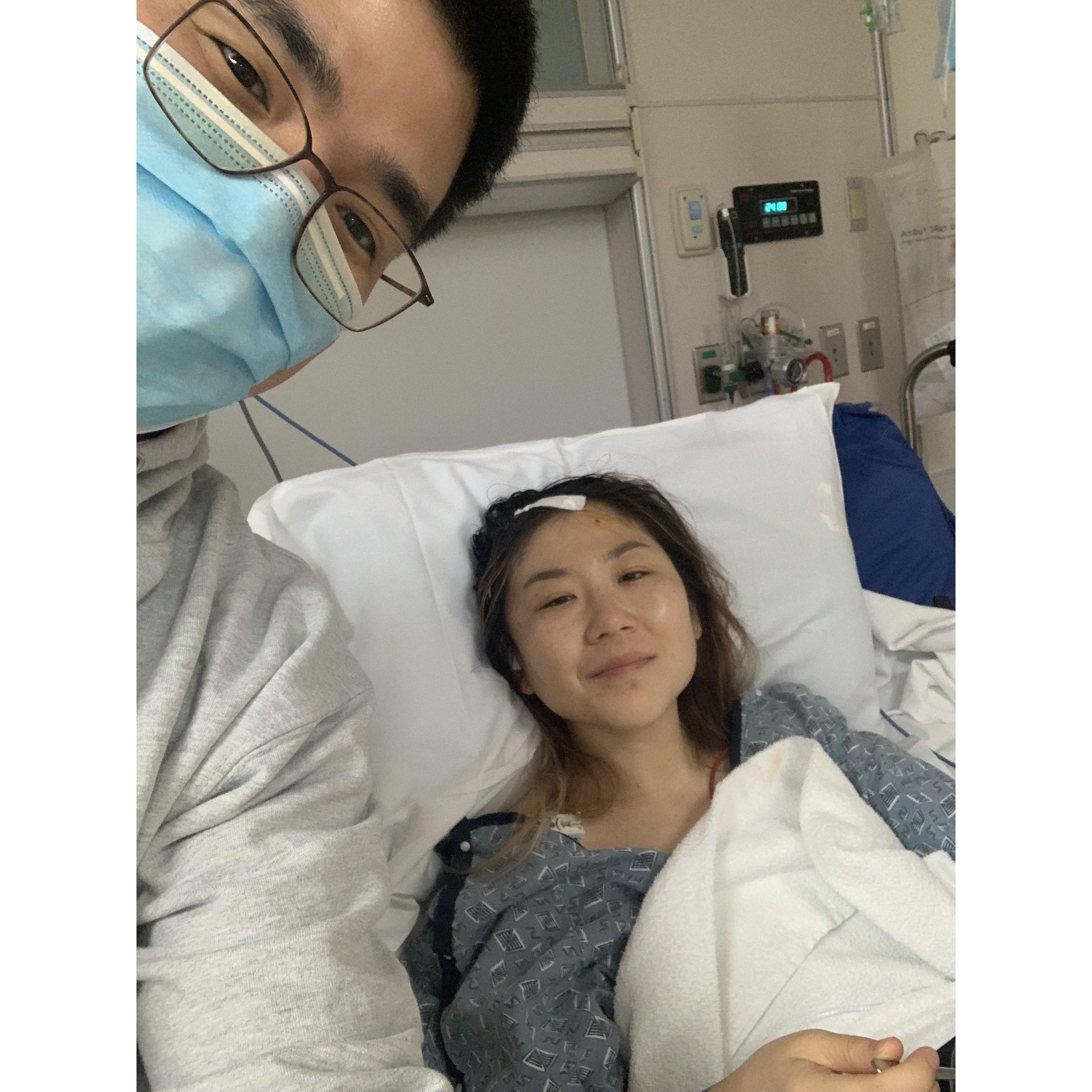 And we also made it through brain surgery~