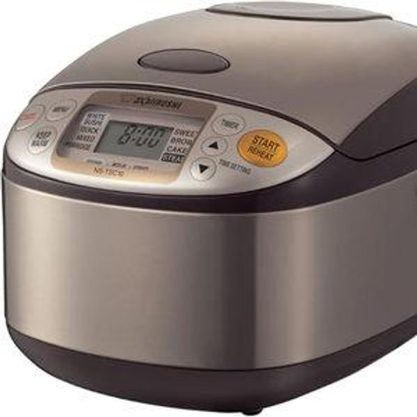 Zojirushi NS-TSC10 5-1/2-Cup (Uncooked) Micom Rice Cooker and Warmer, 1.0-Liter