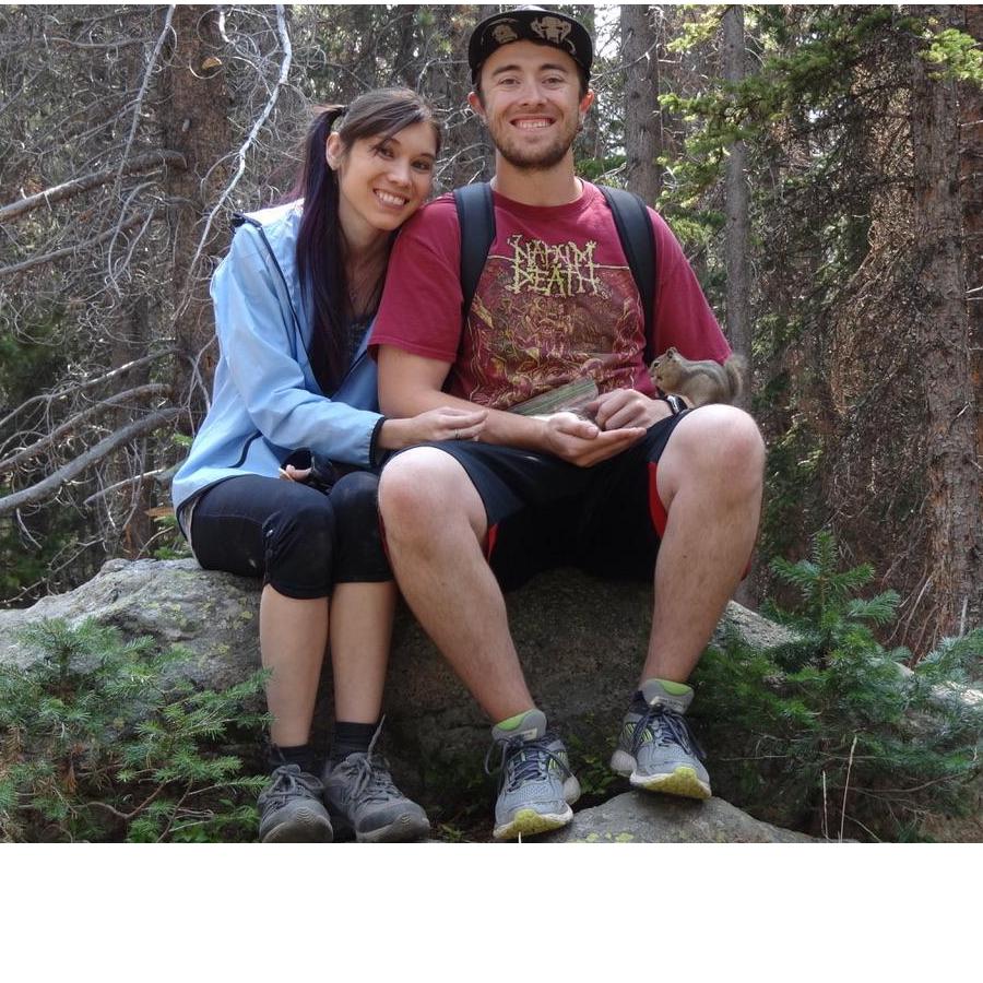 Hiking in Rocky Mt. National Park-We love making critter friends!