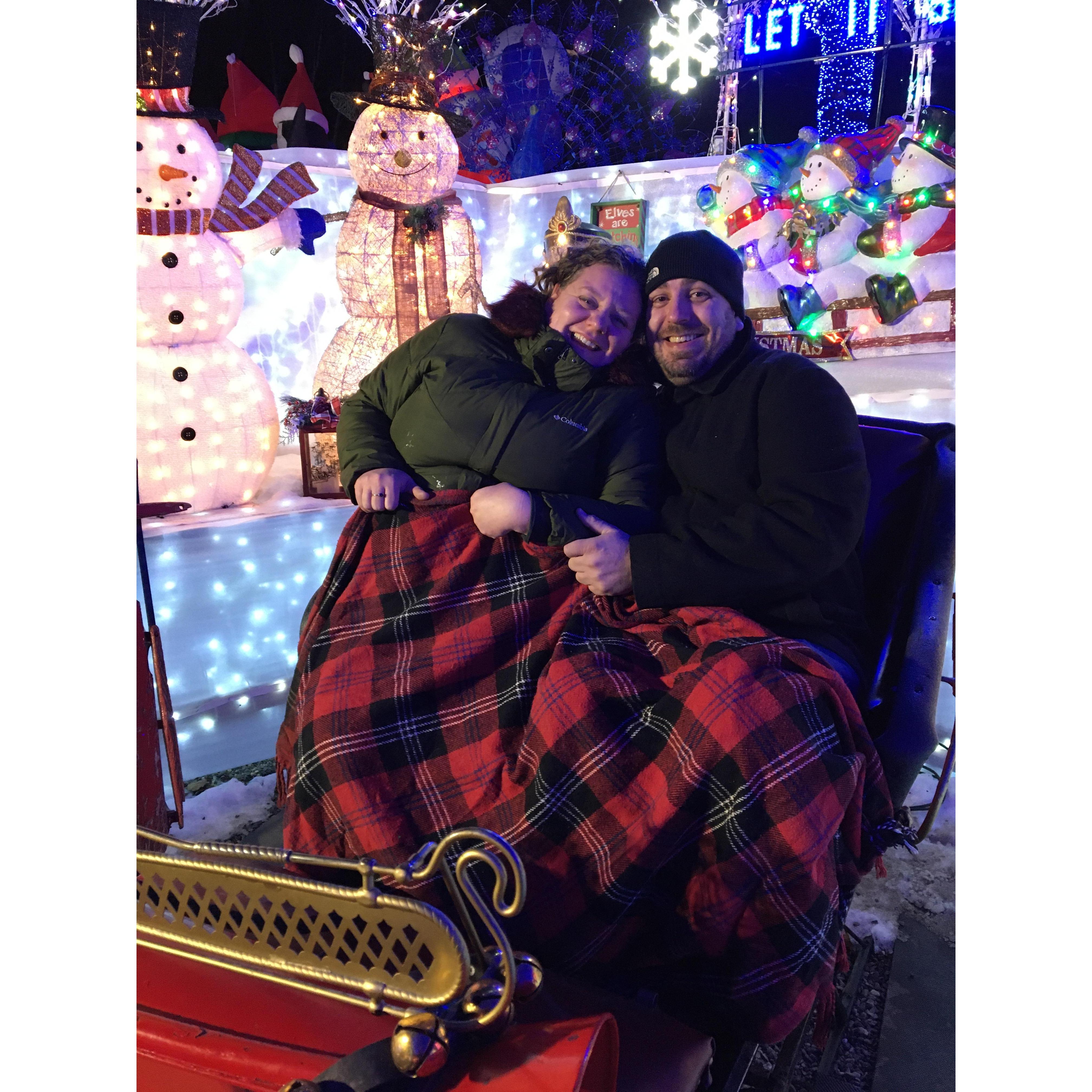 You know he loves me, Christmas is not his most wonderful time of the year!