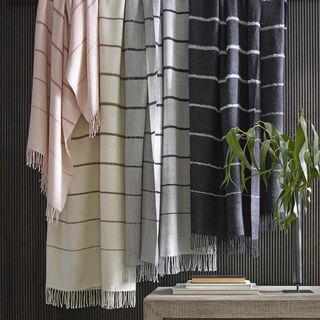 Amelia Stripe Throw