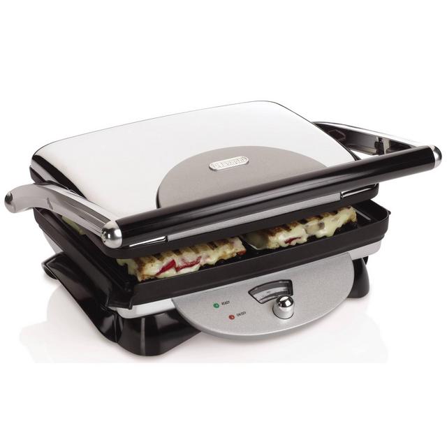 DeLonghi Retro Panini Maker - Stainless Steel - CGH800