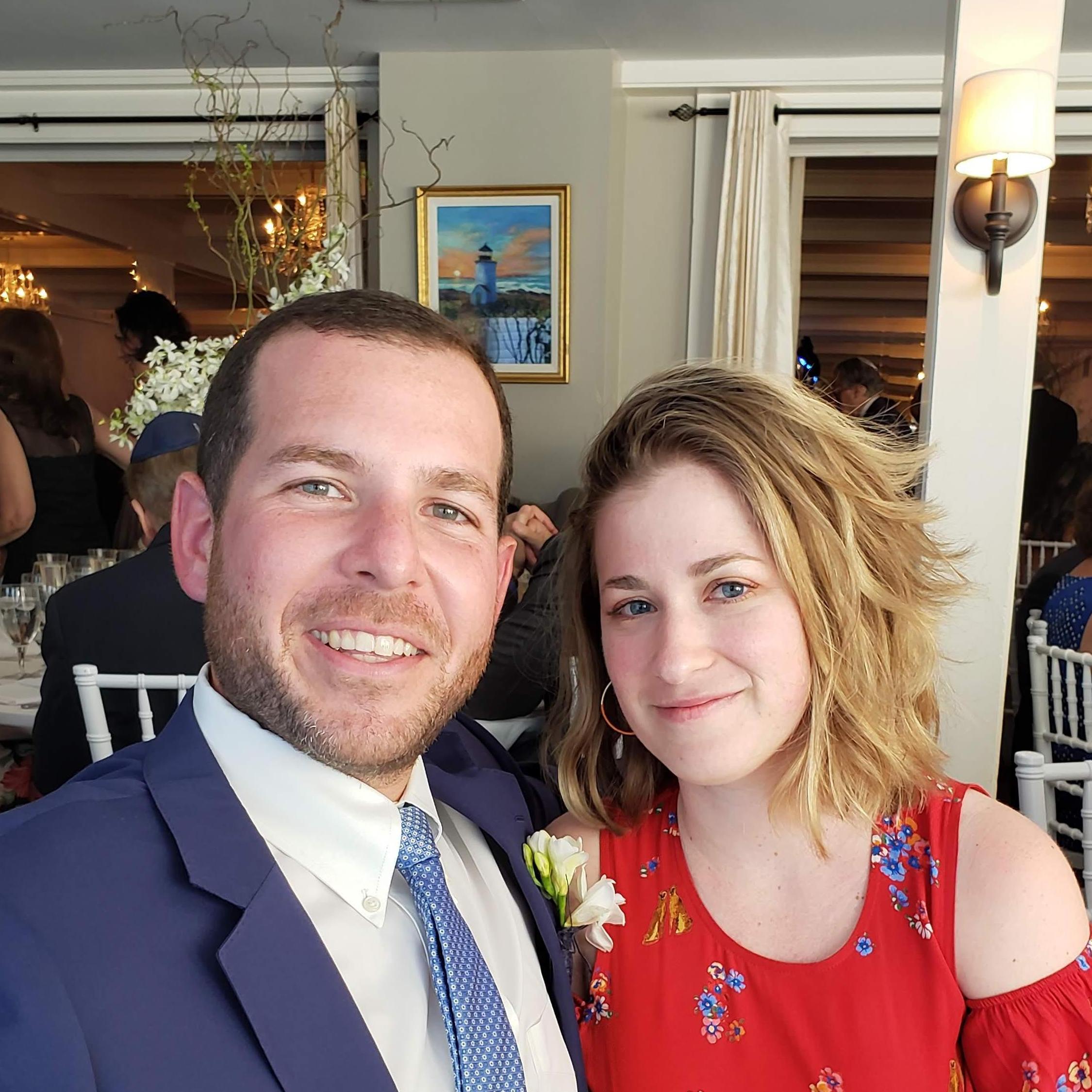 Celebrating our friends getting married in Maine.