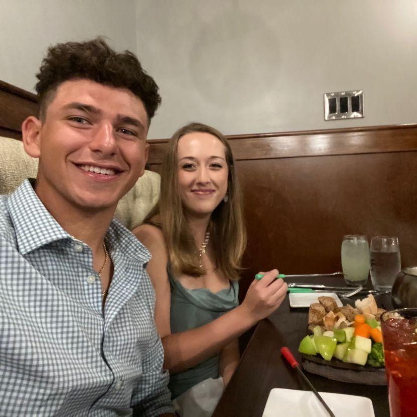 One of our first anniversary dates.