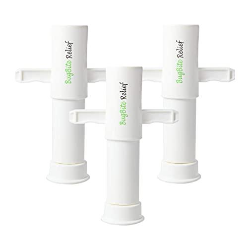 Trobing Venom Extractor Suction Pump, Bee Sting Tools-Bite Relief, Easy to use, Instant Itch Relief, Reduces Pain and Swelling for Hiking, Backpacking and Camping（3 Pack）
