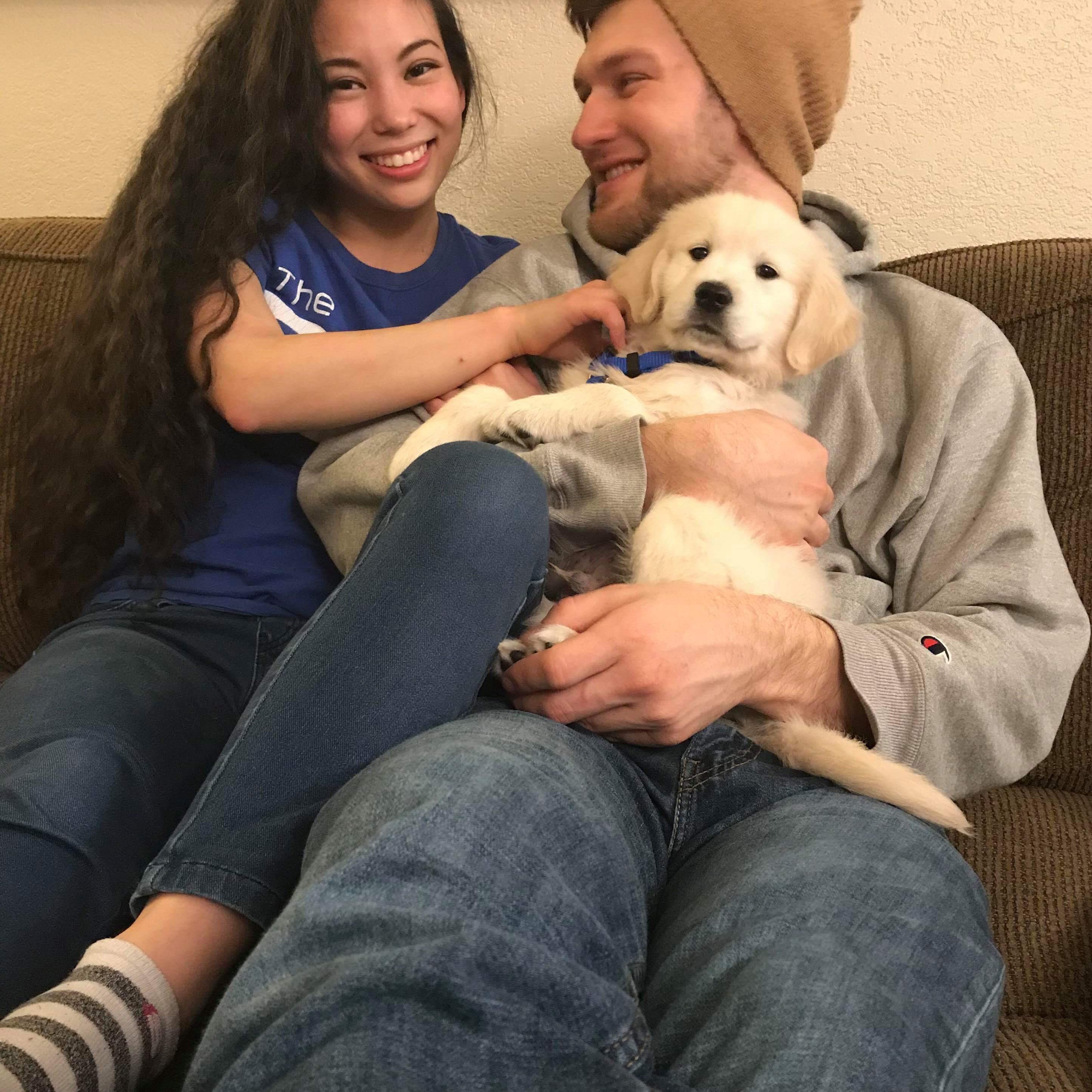 A few weeks after bringing Finn home