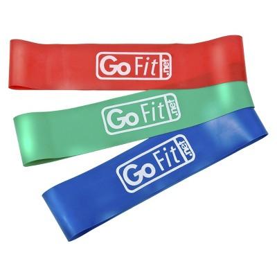 GoFit® Round Power Resistance Bands 3pk- 5lb, 10lb, 15lb