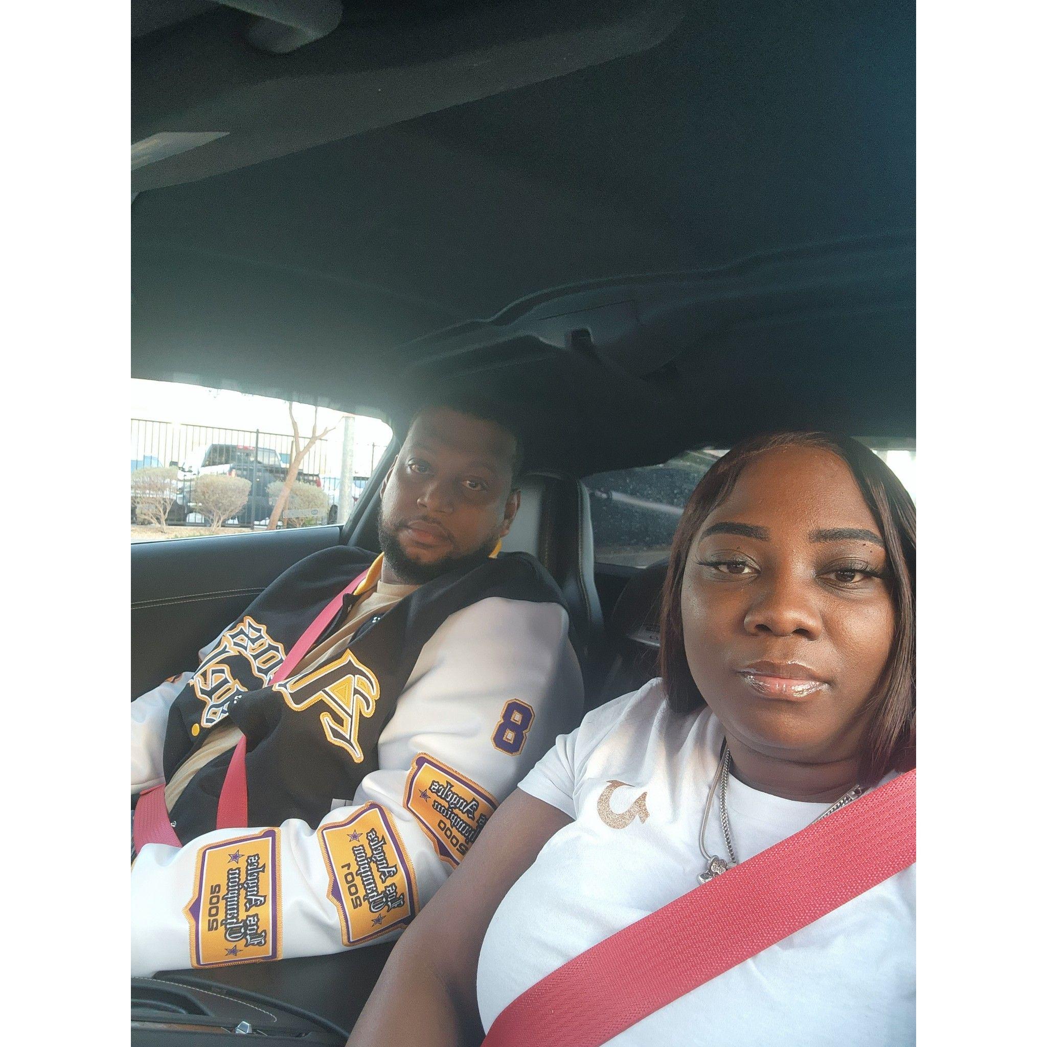 Riding around Vegas streets