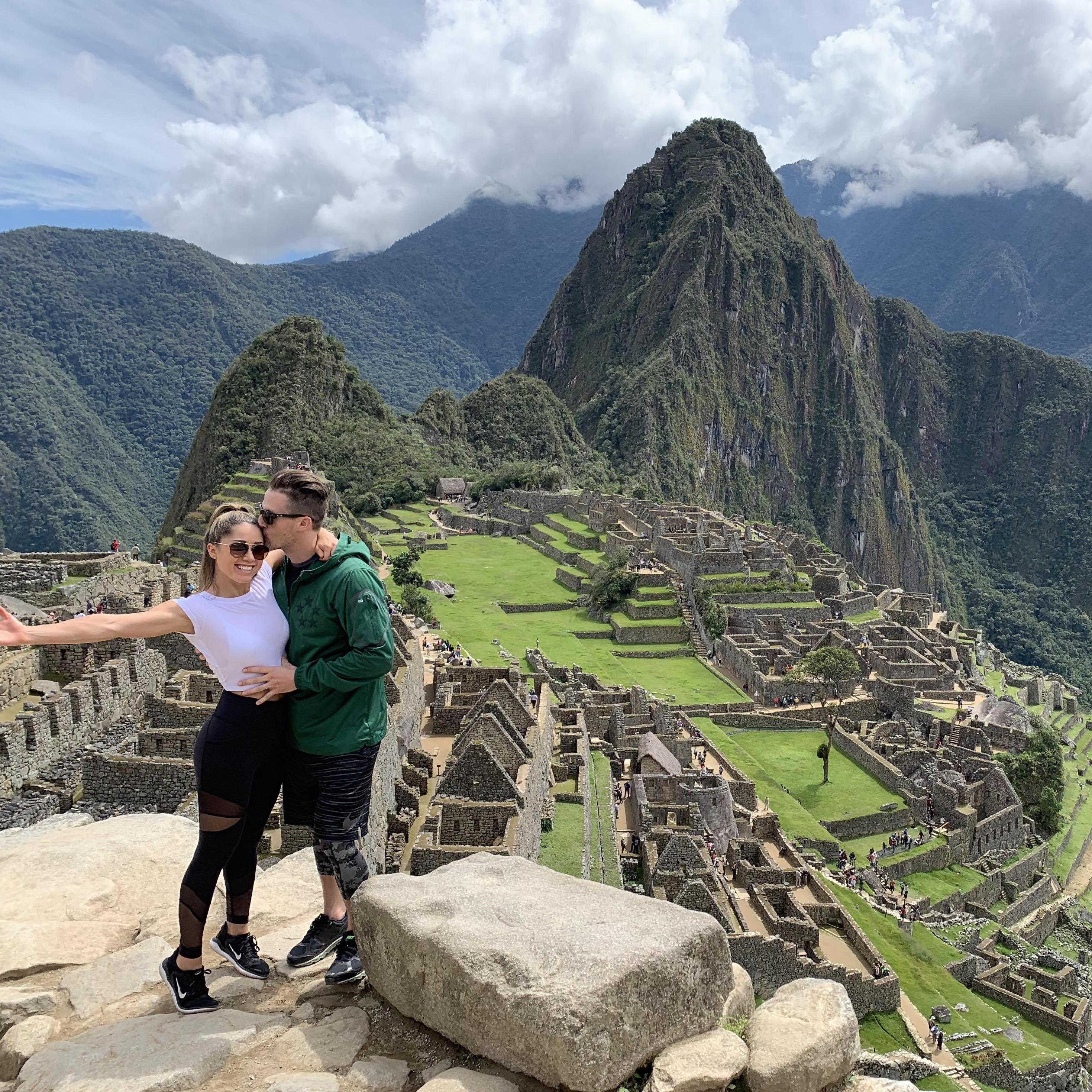 Our first international trip.