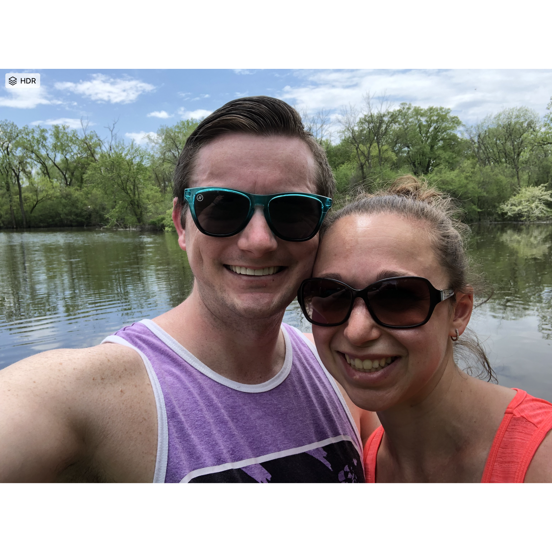 Exploring the Skokie Lagoons on one of our days off.