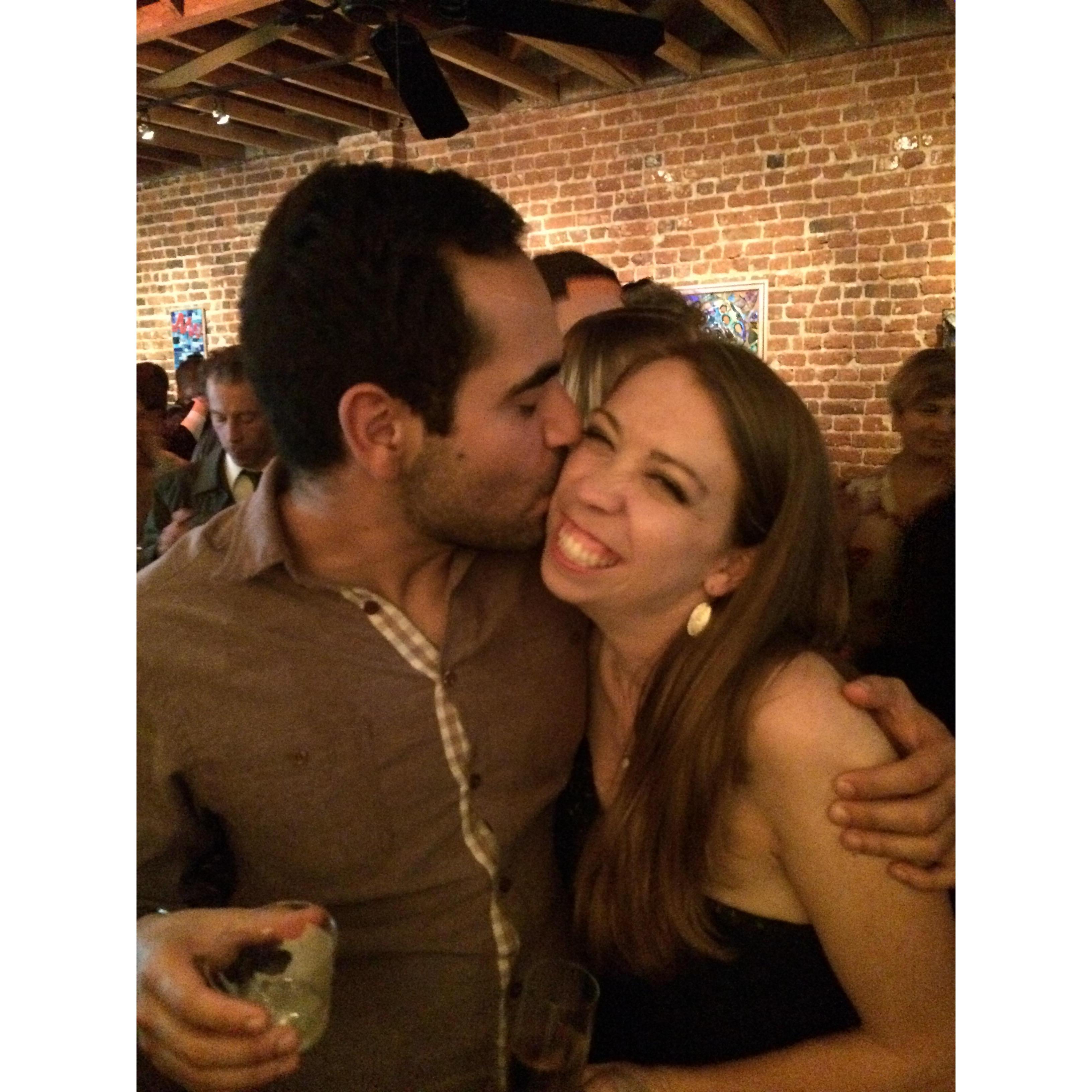 A kiss for New Years Eve, 2015 going on 2016