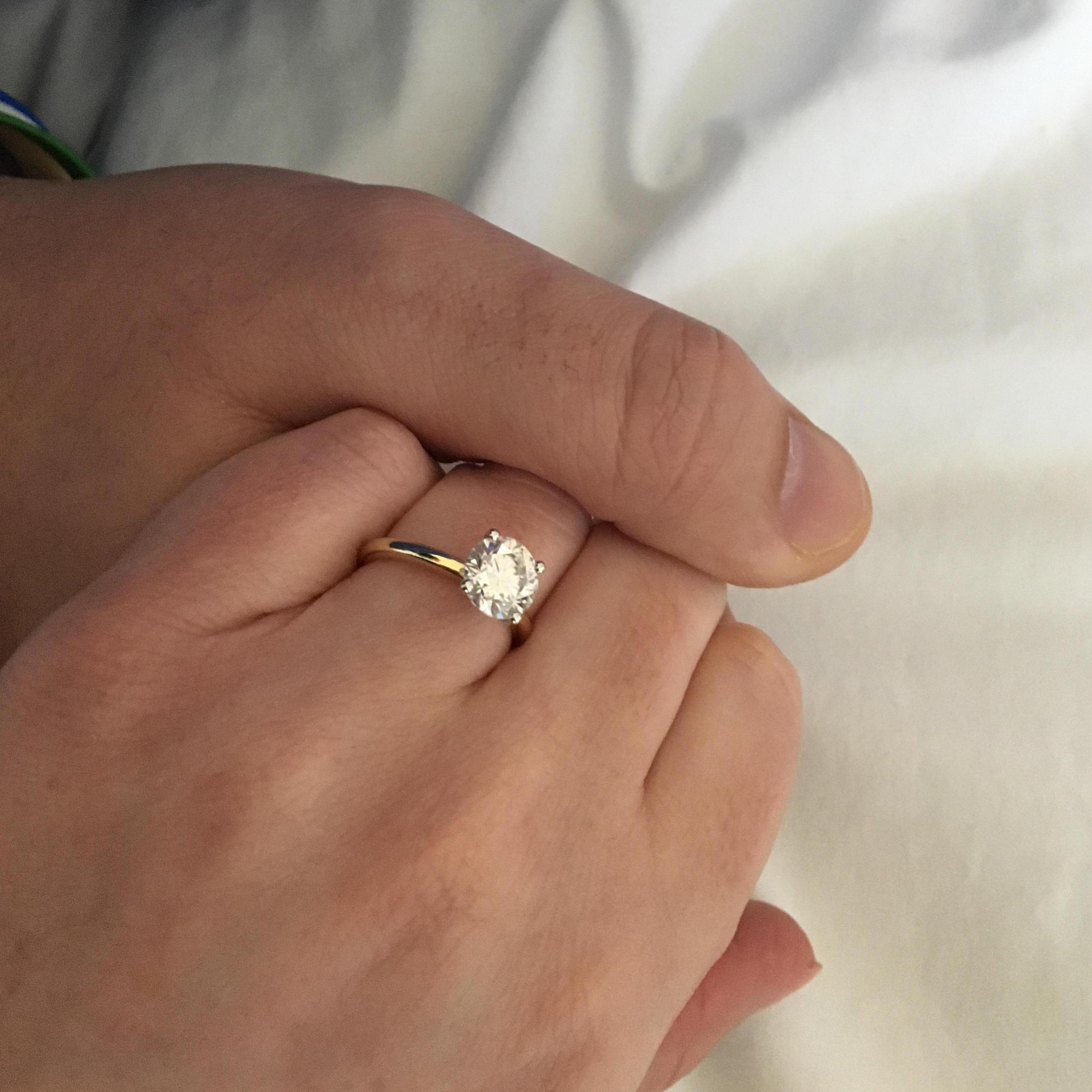 That ring though! 🥰