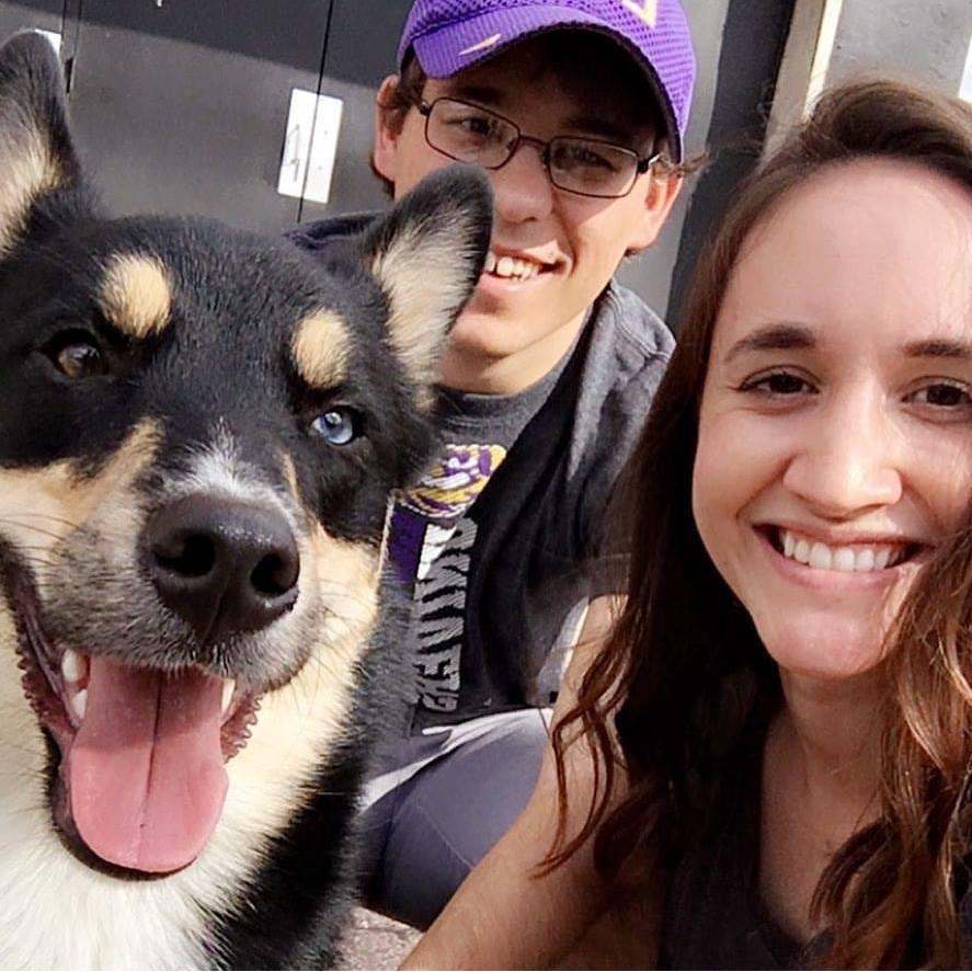 Our little family.
