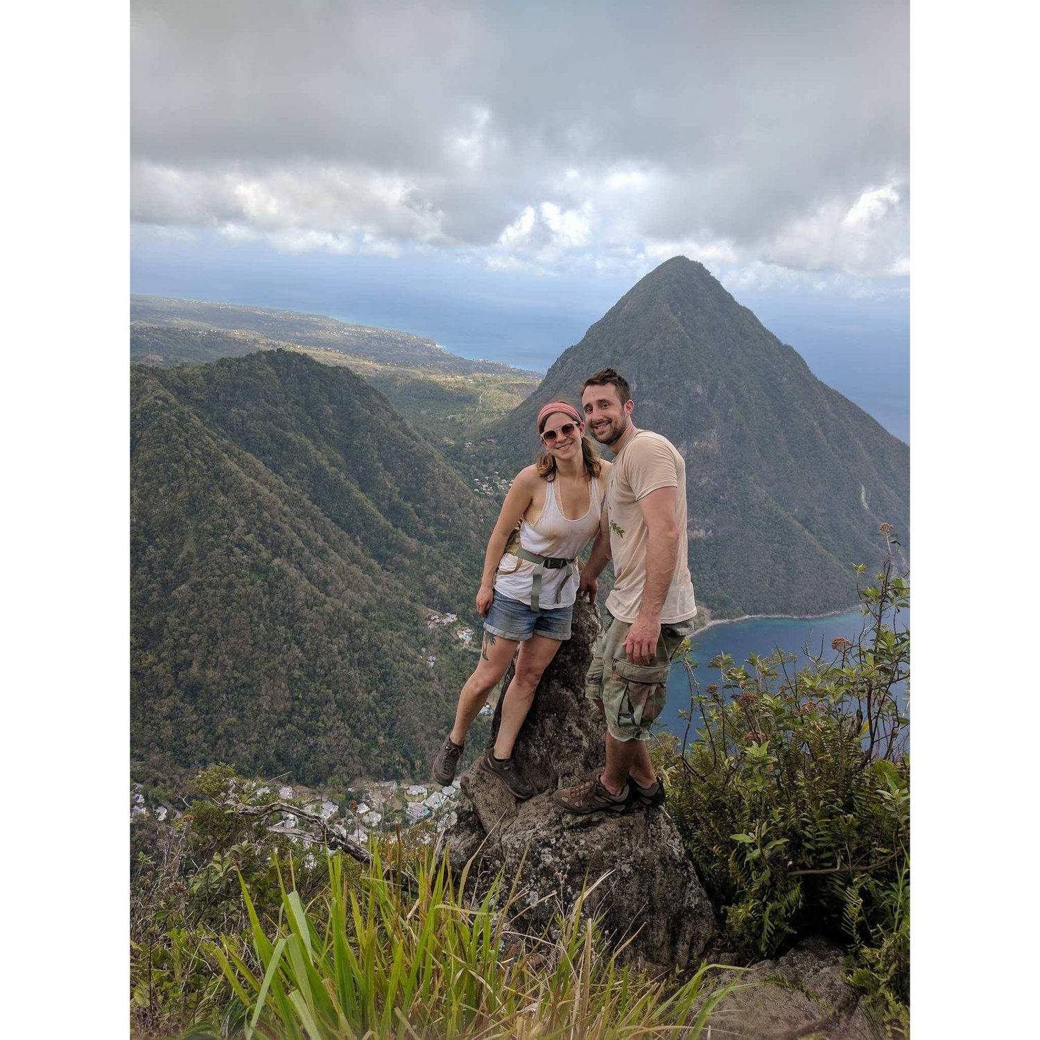 Hiking Petit Piton in Saint Lucia