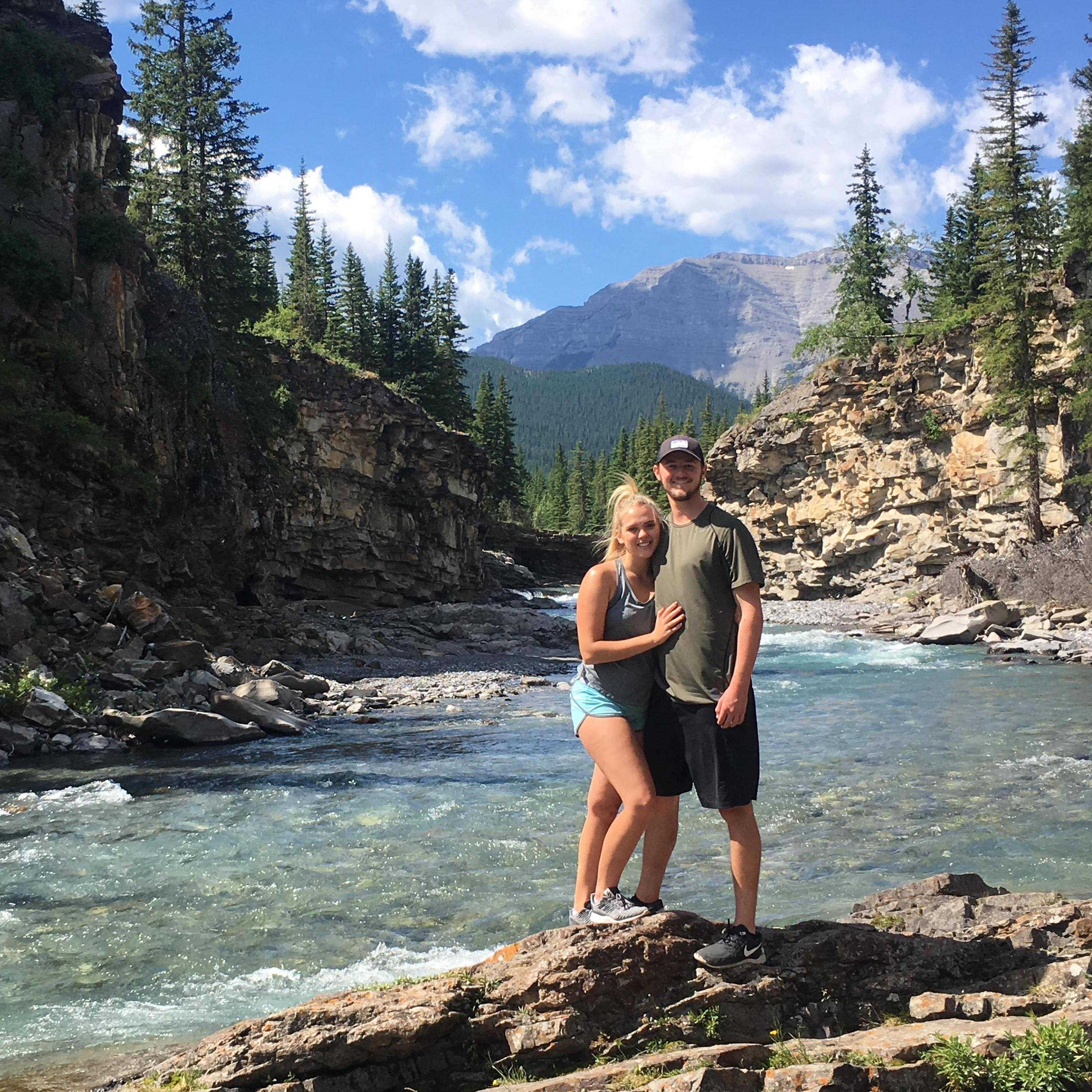 Visiting Jack in Canada in the Summer of 2017.