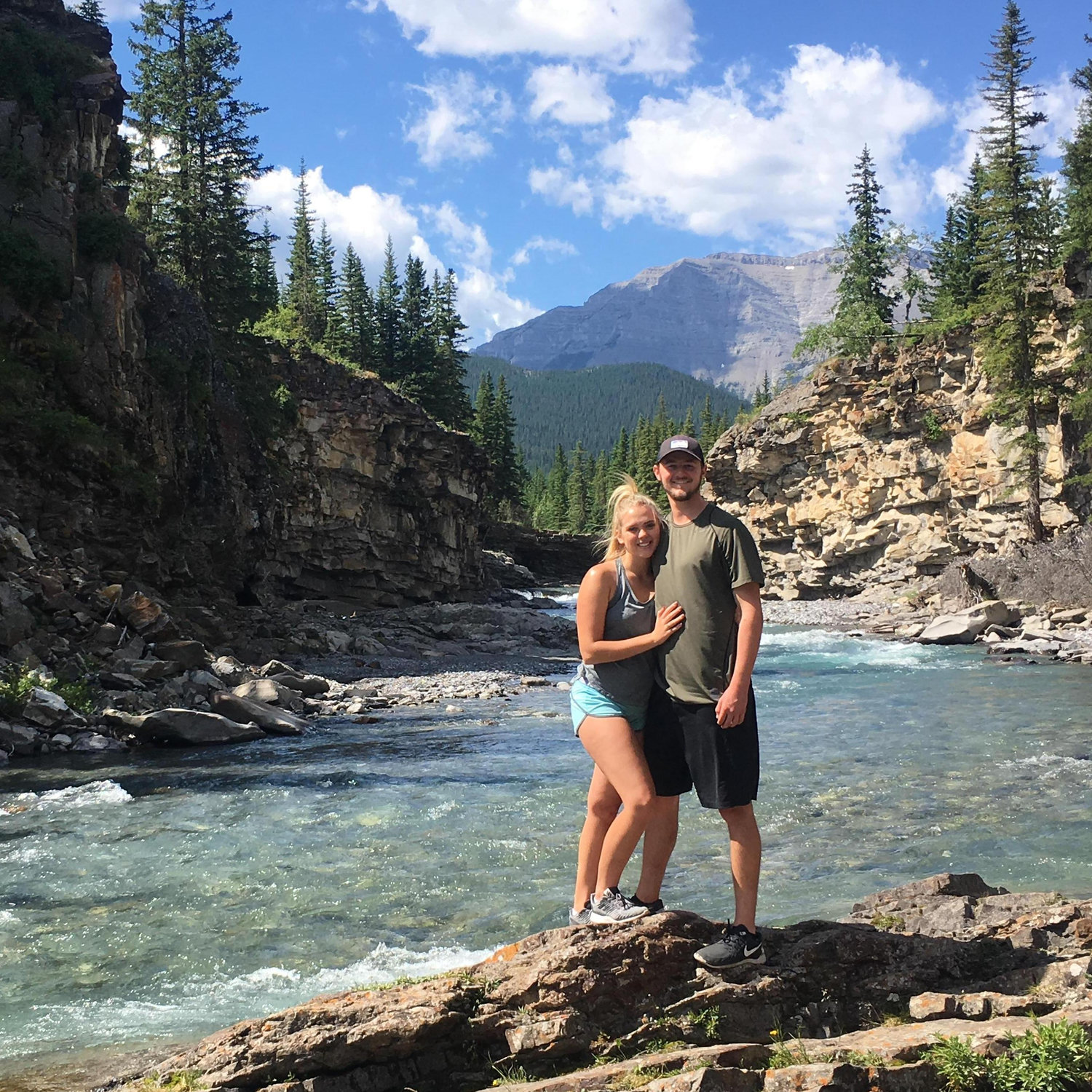 Visiting Jack in Canada in the Summer of 2017.