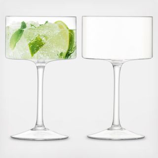 Otis Champagne/Martini Glass, Set of 2