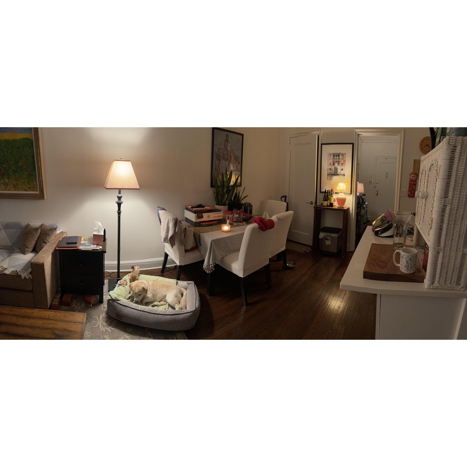 Our first home in Manhattan