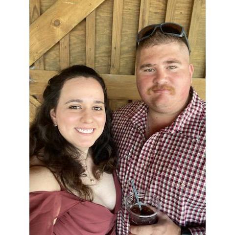 Our First wedding together.