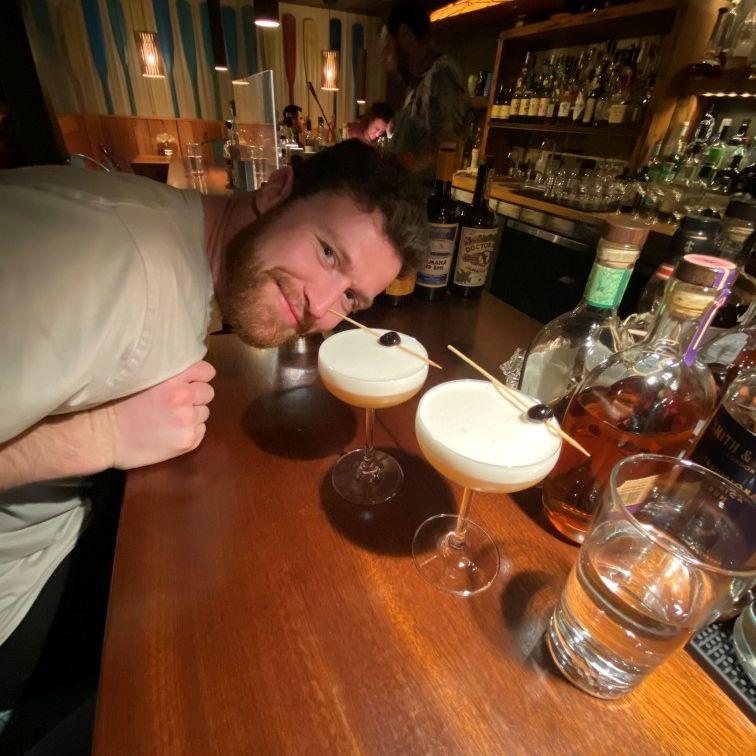 We discovered OUR DRINK!! To this day!!! An Amaretto Whiskey Sour, aka Feisty Friar :)