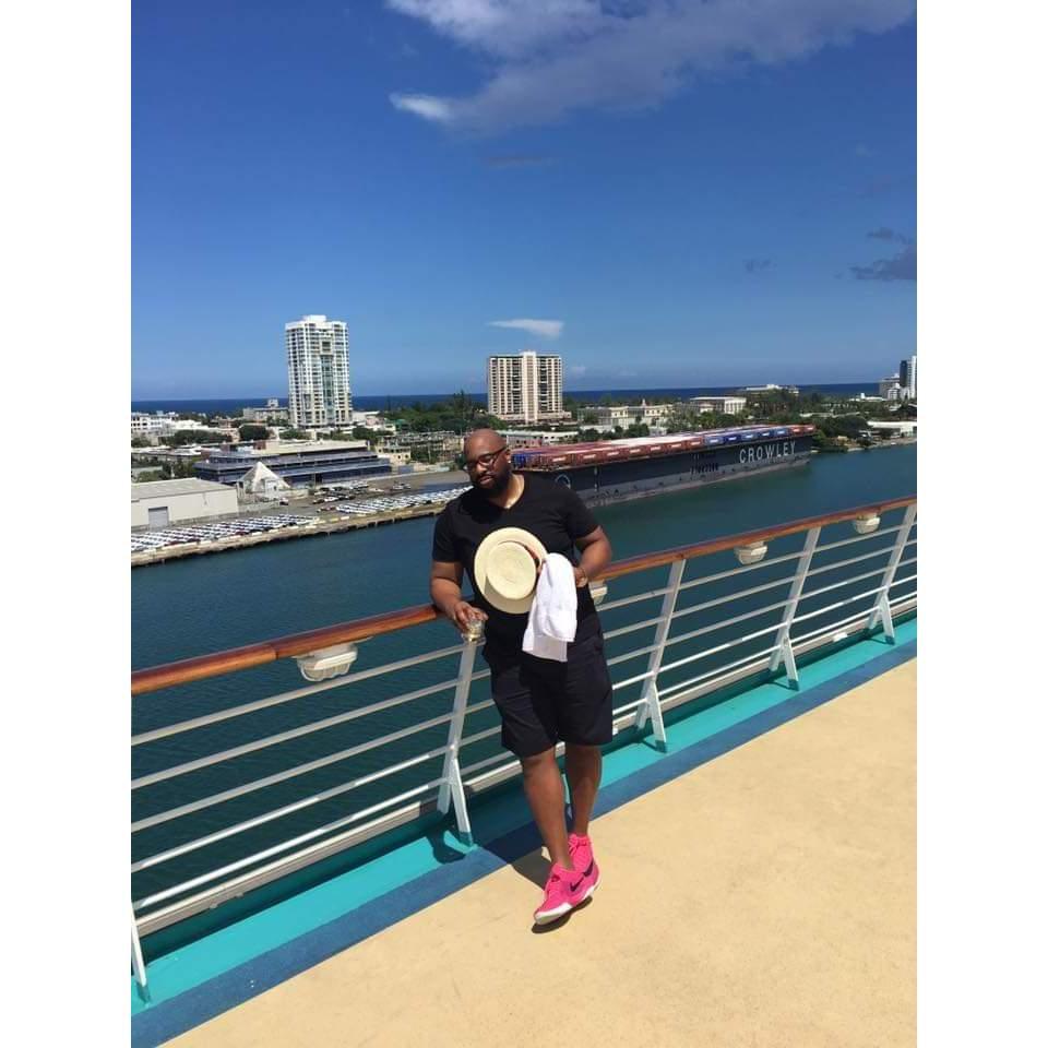 Always need to take a top deck photo on cruise day 1