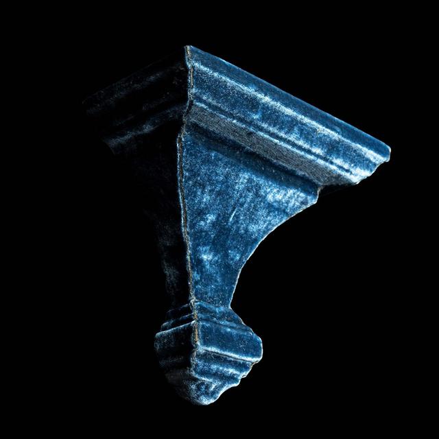 Velvet Small Wall Bracket, Blue