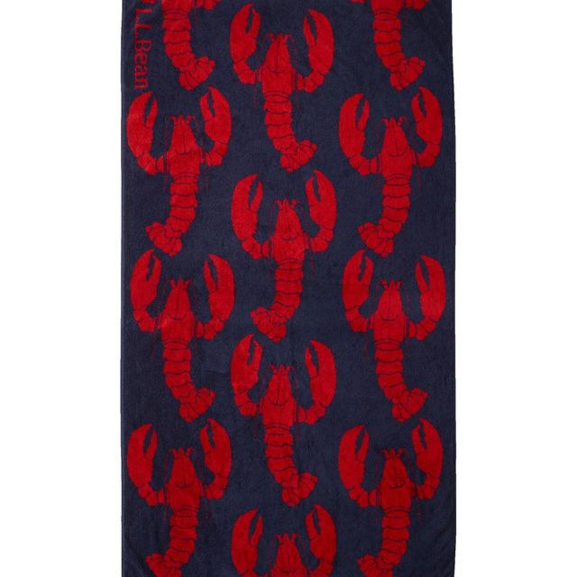 Seaside Beach Towel, Lobsters