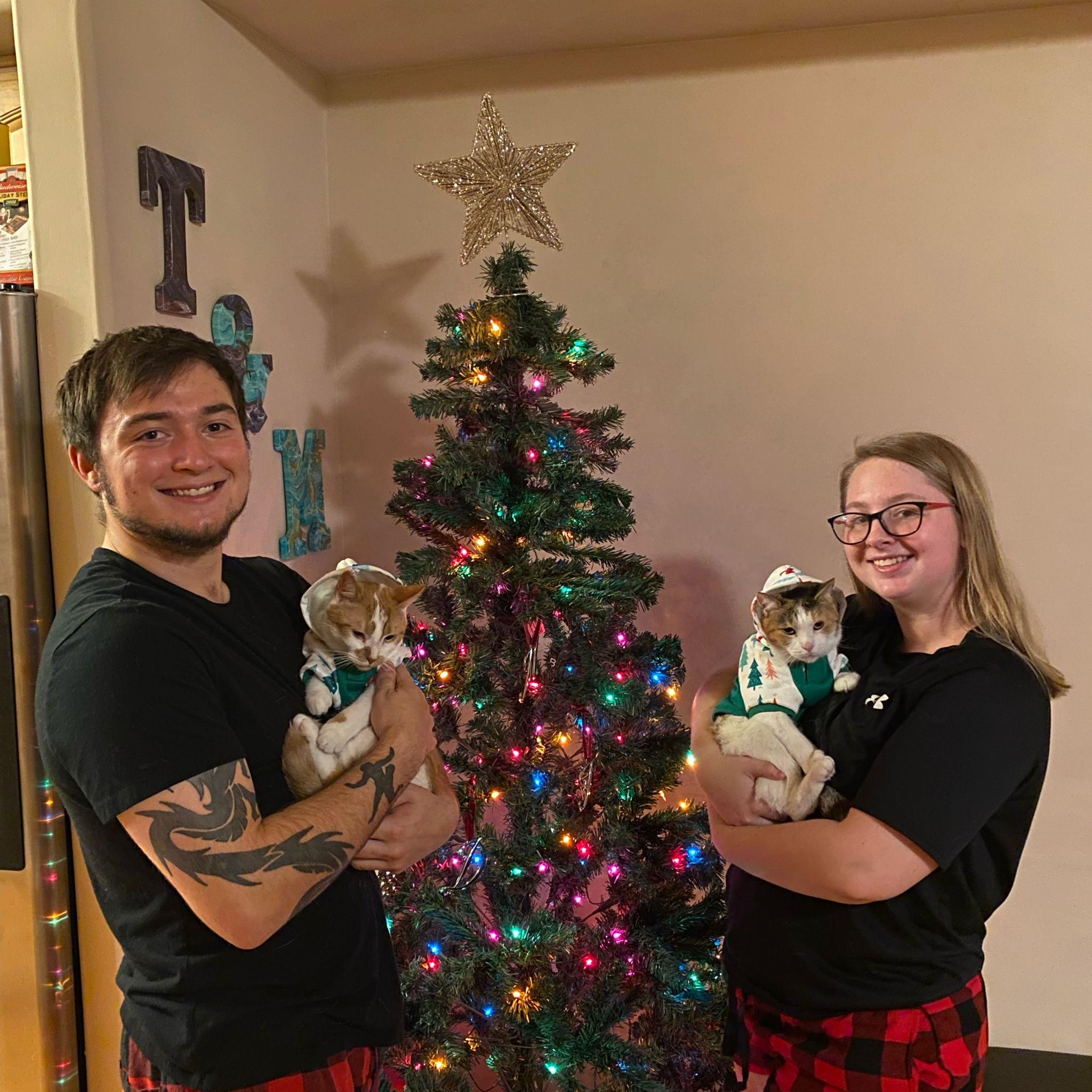 Our first Christmas Together in the House