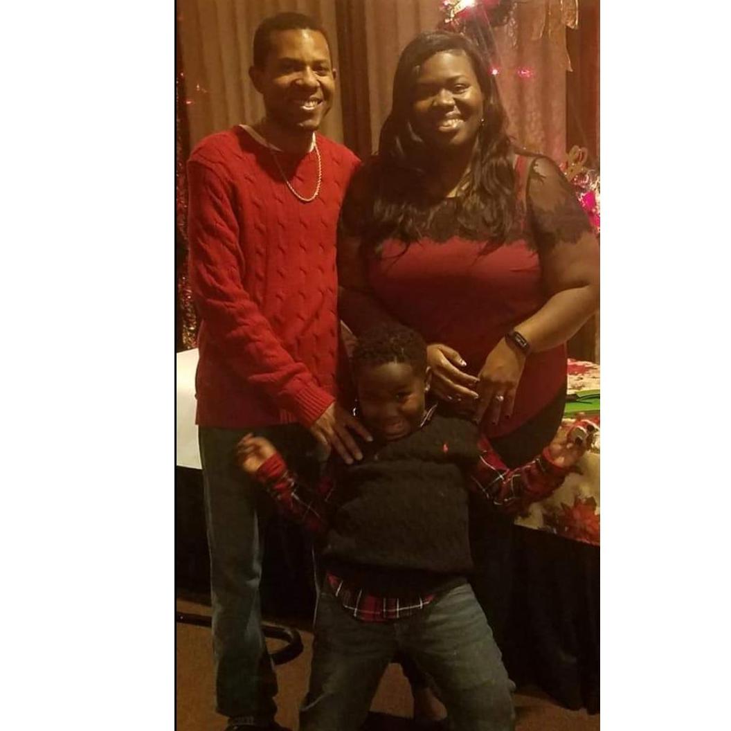 Christmas dinner with the family
