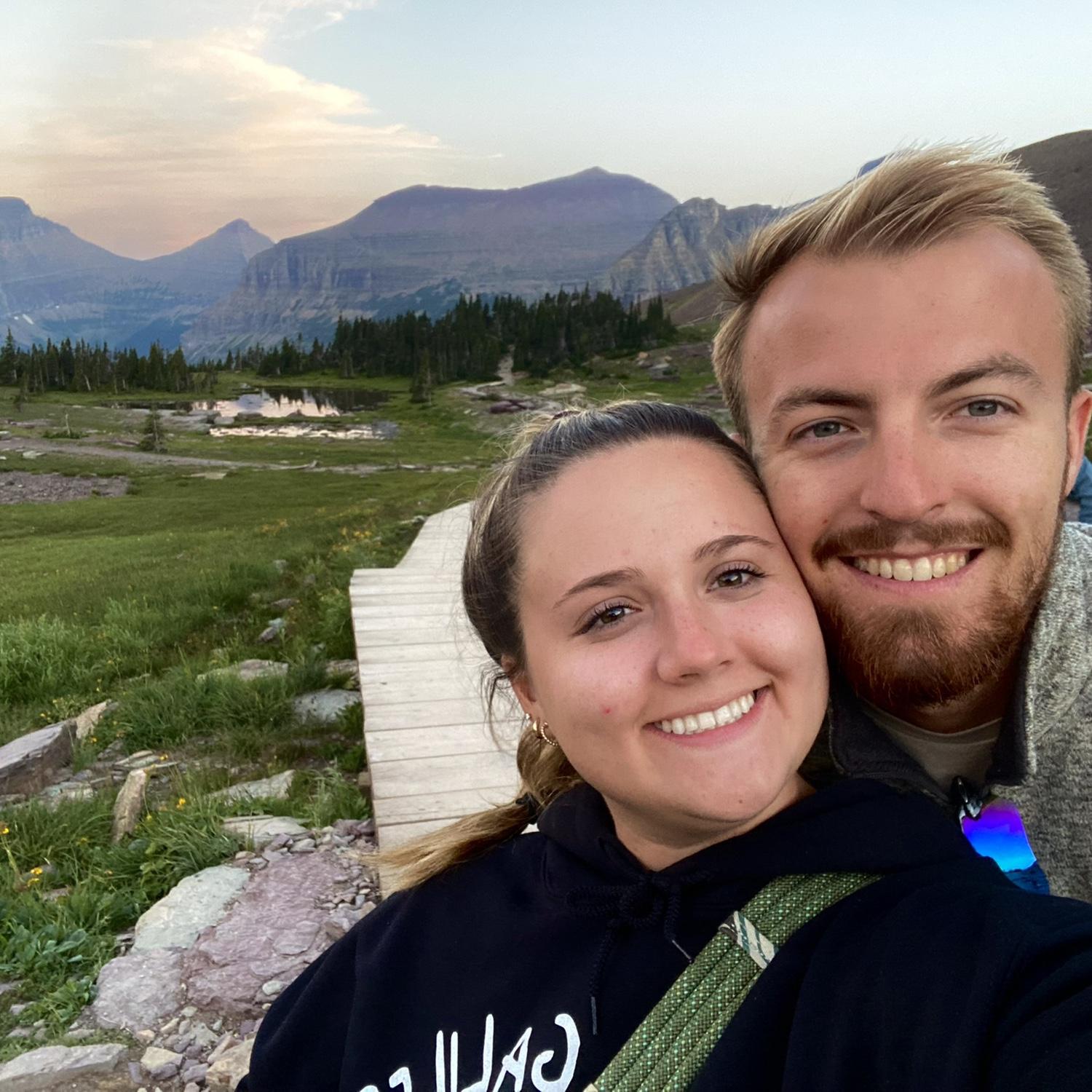 Glacier National Park with Syd’s family