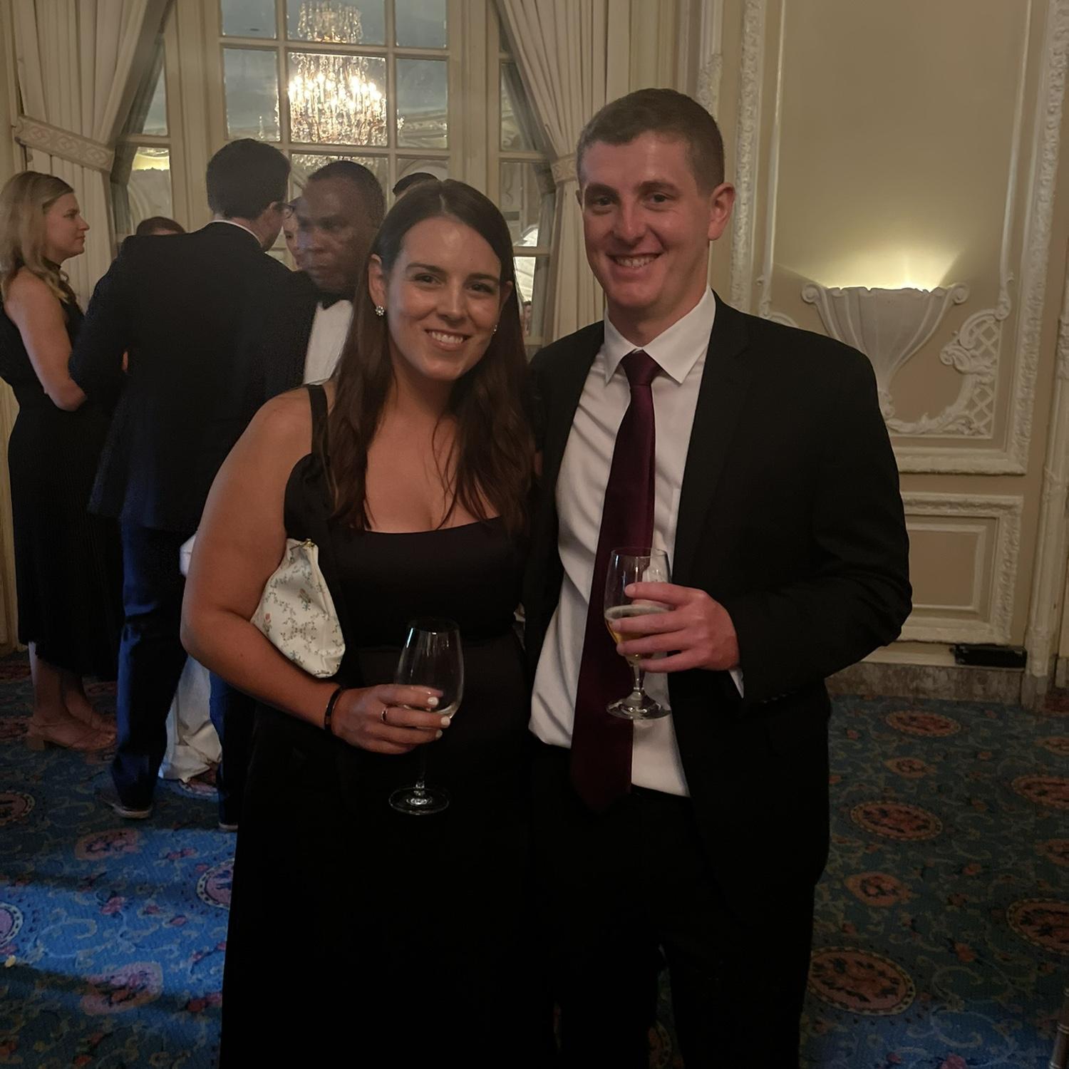 July 2022- the first of many weddings together!
